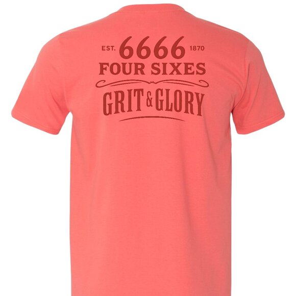 Four Sixes Ranch Grit And Glory Short Sleeve T-Shirt - Picture 11 of 14